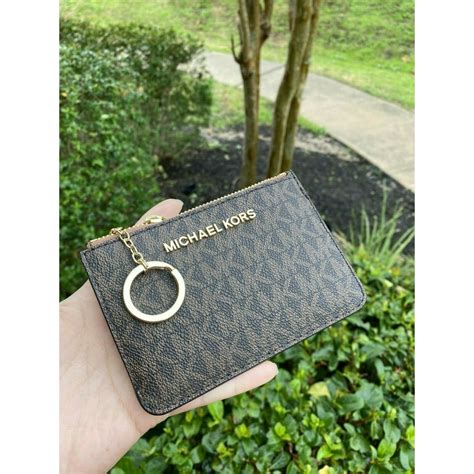 michael kors key chain wallet|michael kors coin purse wallet.